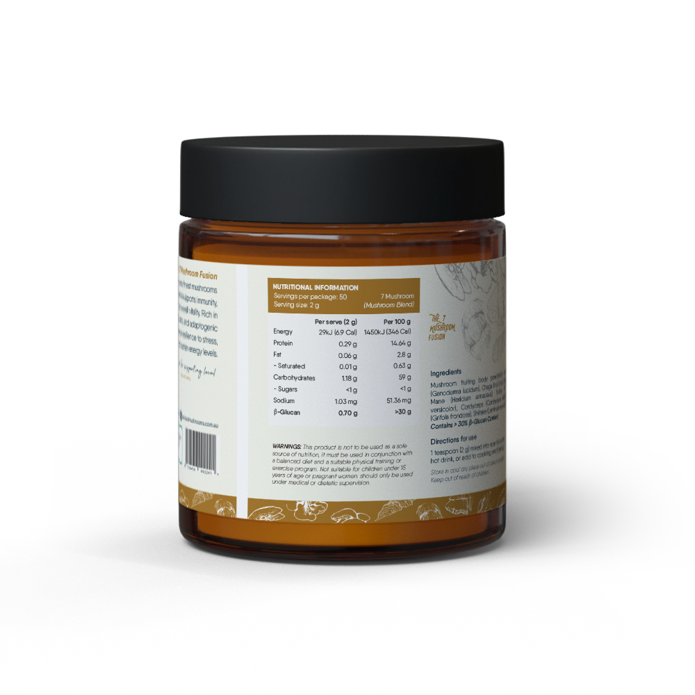7 Mushroom Blend Powder 100g