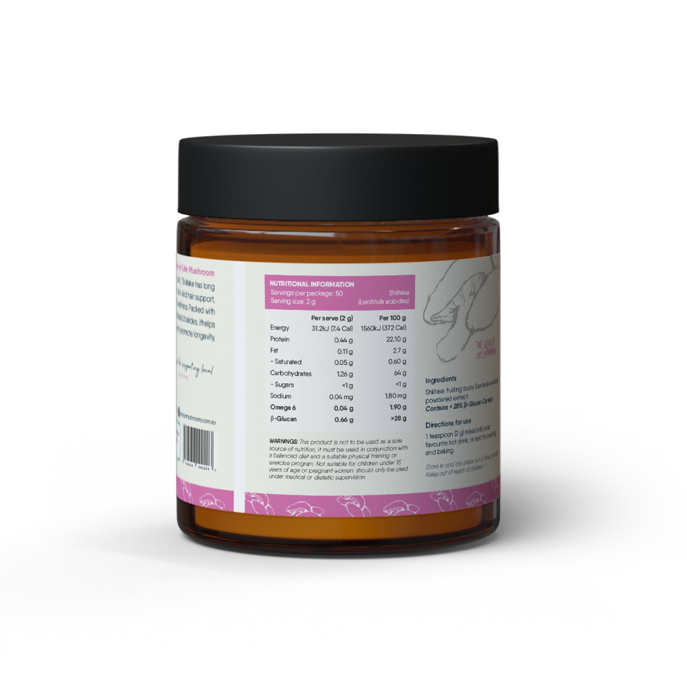 Shiitake Mushroom Powder 100g