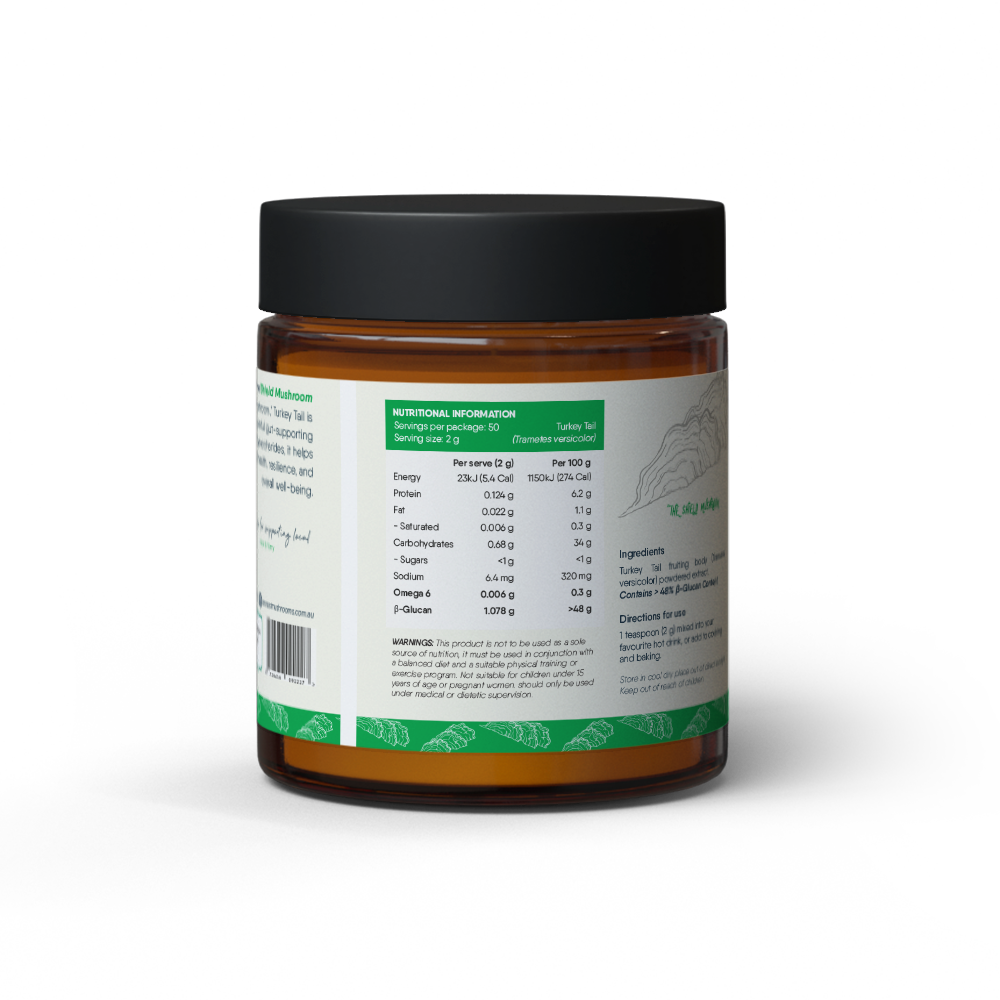Turkey Tail Mushroom Powder 100g