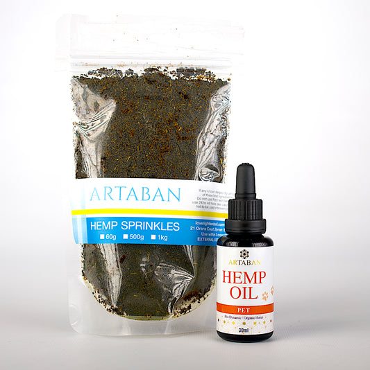 ARTABAN PET Hemp Oil & Sprinkles - Furry Friends Pack