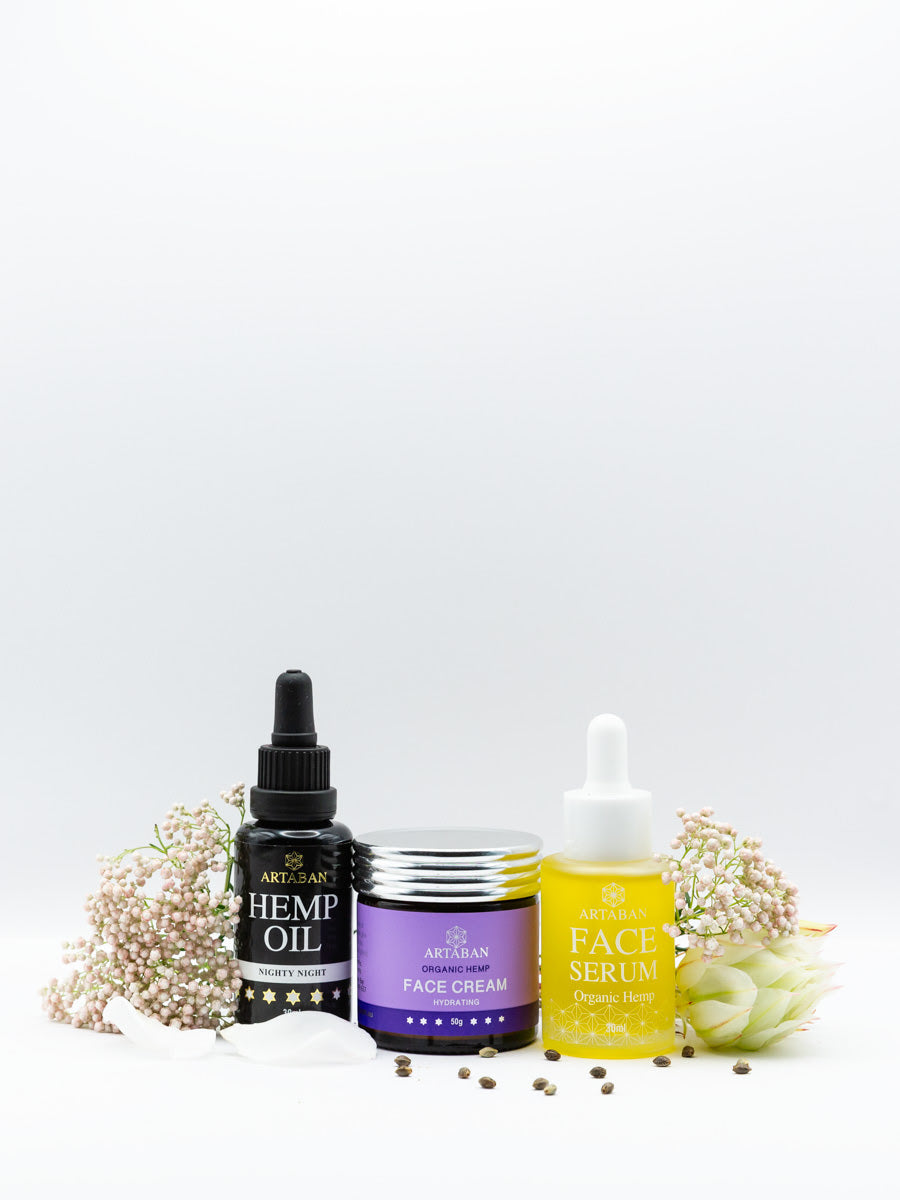 ARTABAN Calm Care Hemp Set